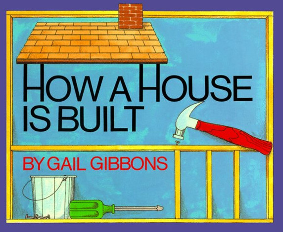 How a House Is Built [Paperback] Cover