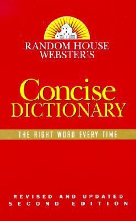 Concise Dictionary [Hardcover] Cover