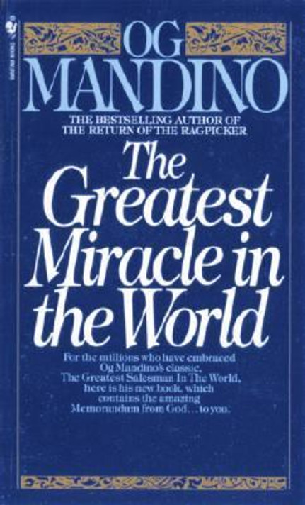 The Greatest Miracle in the World [Paperback] Cover