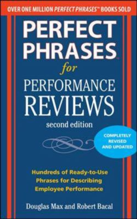 Perfect Phrases for Performance Reviews [Paperback] Cover