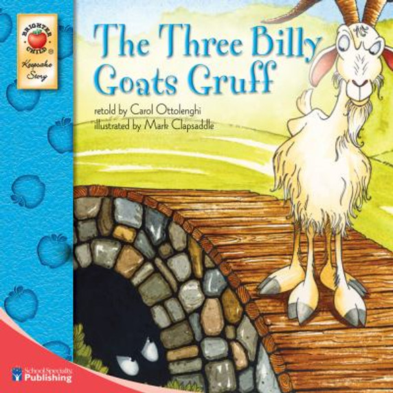 The Three Billy Goats Gruff (Los Tres Cabritos) [Paperback] Cover