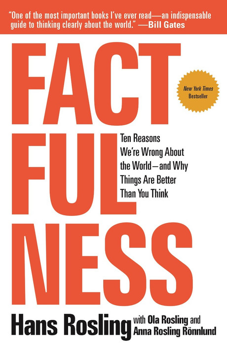 Factfulness: Ten Reasons We're Wrong about the World--And Why Things Are Better Than You Think [Paperback] Cover