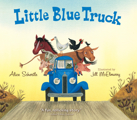 Little Blue Truck Board Book - Cover