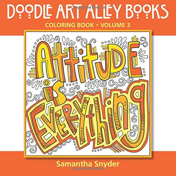 Attitude is Everything: Coloring Book - Cover