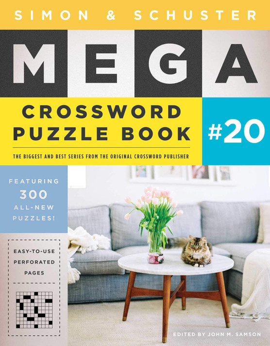 Simon & Schuster Mega Crossword Puzzle Book #20 - Cover