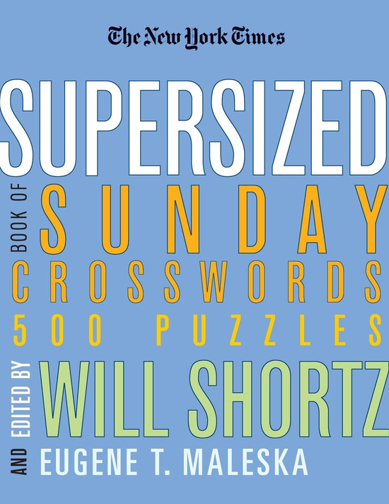 The New York Times Supersized Book of Sunday Crosswords - Cover