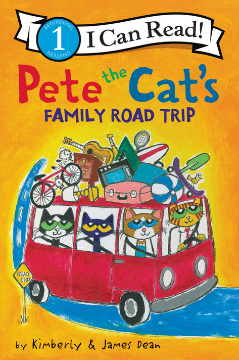 Pete the Cat's Family Road Trip - Cover