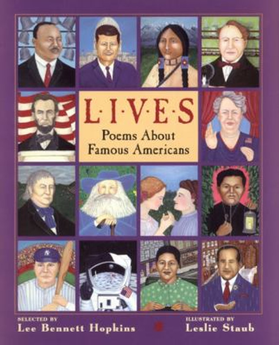 Lives: Poems about Famous Americans Cover