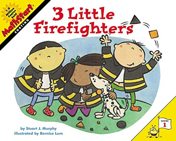 3 Little Firefighters (Mathstart 1)- cover