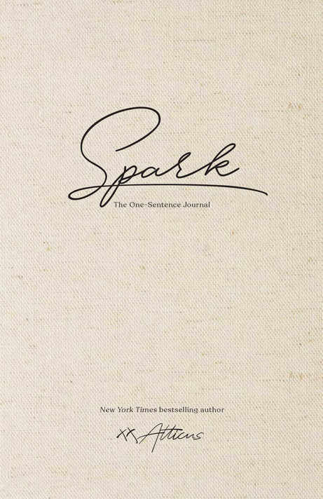 Spark: The One-Sentence Journal-cover