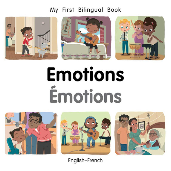 My First Bilingual Book-Emotions (English-French)