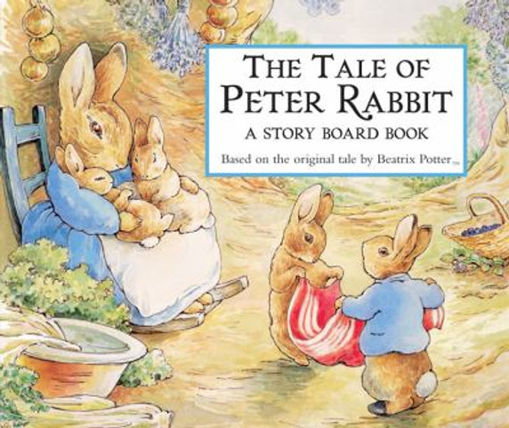 The Tale of Peter Rabbit Story Board Book Cover