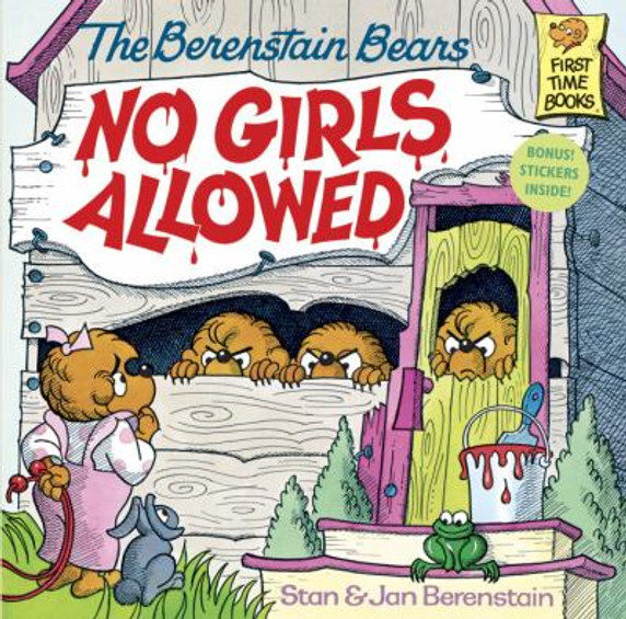 The Berenstain Bears No Girls Allowed! Cover