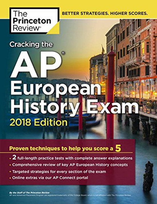 Cracking the AP European History Exam, 2018 Edition Cover