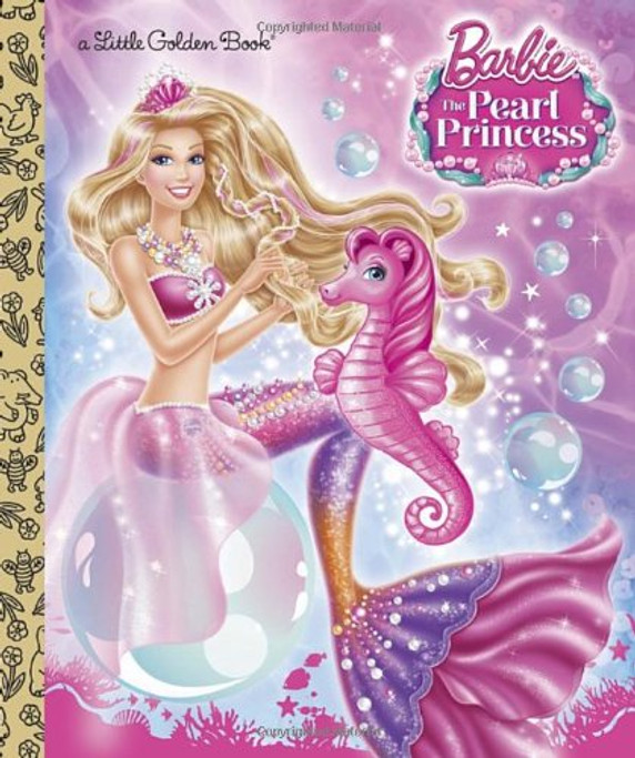 Barbie: The Pearl Princess (Little Golden Book) Cover