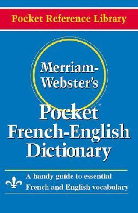 Merriam-Webster's Pocket French-English Dictionary Cover