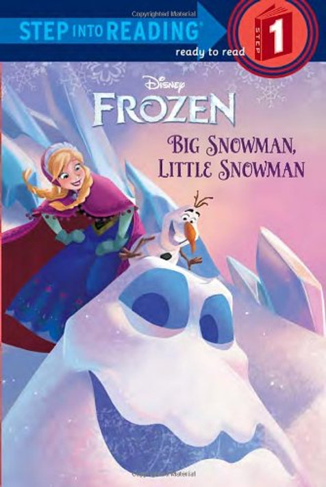 Big Snowman, Little Snowman (Disney Frozen) (Step into Reading) Cover