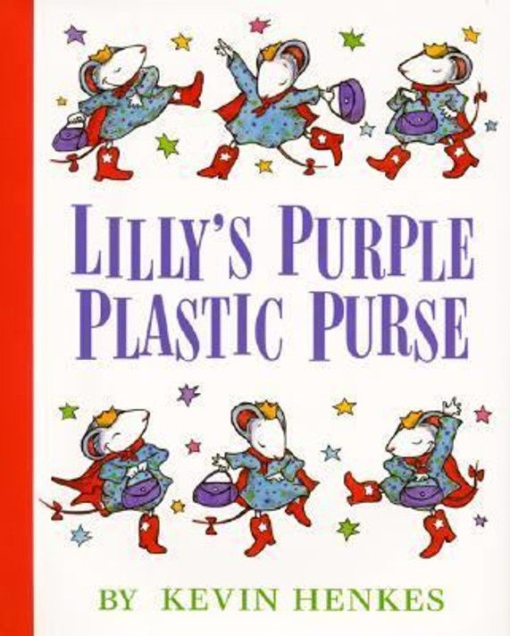 Lilly's Purple Plastic Purse Cover