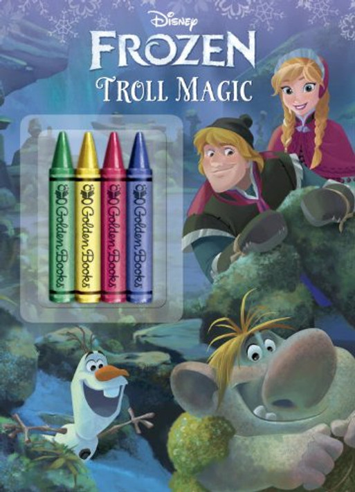 Frozen: Troll Magic [With 4 Chunky Crayons] Cover