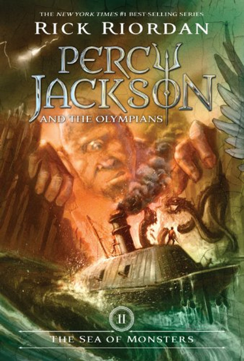 The Sea Of Monsters (Turtleback School & Library Binding Edition) Cover