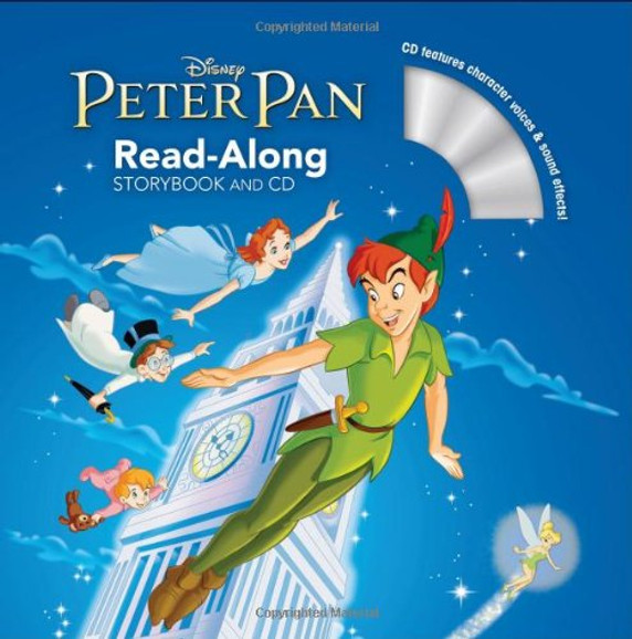 Peter Pan Read-Along Storybook and CD Cover