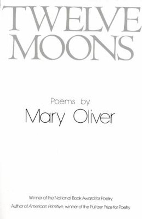 Twelve Moons Cover