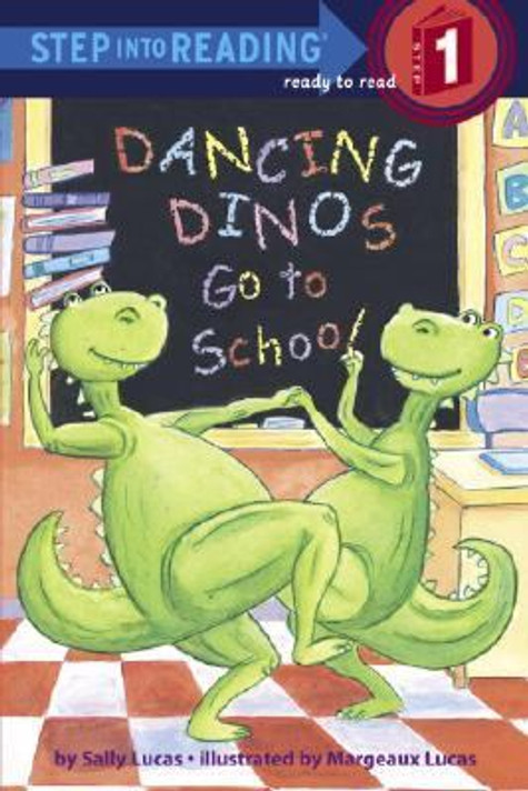 Dancing Dinos Go to School Cover