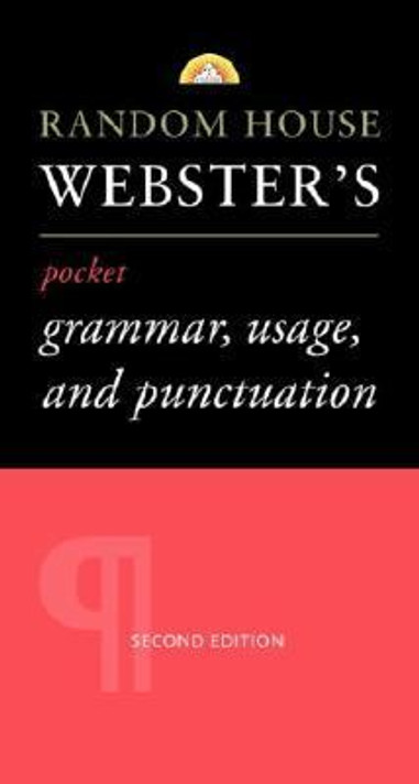 Random House Webster's Pocket Grammar, Usage, and Punctuation Cover