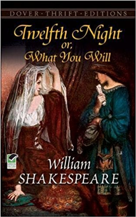 Twelfth Night, Or, What You Will (Dover Thrift Editions) Cover