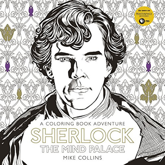 Sherlock: The Mind Palace: A Coloring Book Adventure Cover