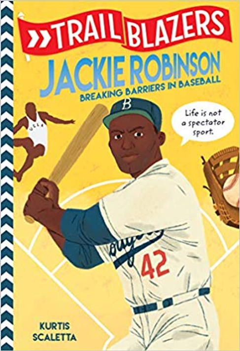 Trailblazers: Jackie Robinson: Breaking Barriers in Baseball ( Trailblazer Biographies (Hardcover) ) Cover