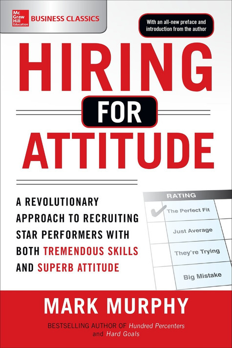 Hiring for Attitude: A Revolutionary Approach to Recruiting and Selecting People Withboth Tremendous Skills and Superb Attitude Cover