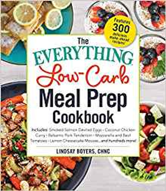 The Everything Low-Carb Meal Prep Cookbook Cover
