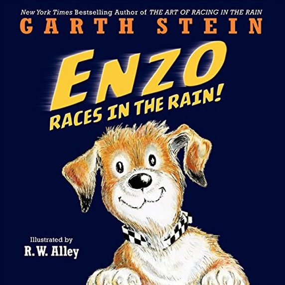 Enzo Races in the Rain! Cover