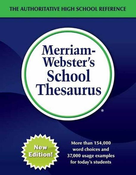 Merriam-Webster's School Thesaurus Cover