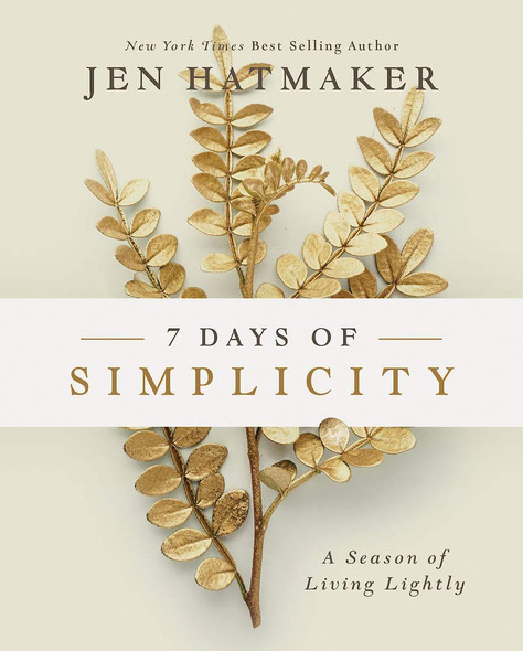 7 Days of Simplicity: A Season of Living Lightly Cover
