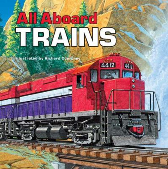 All Aboard Trains [Paperback] Cover