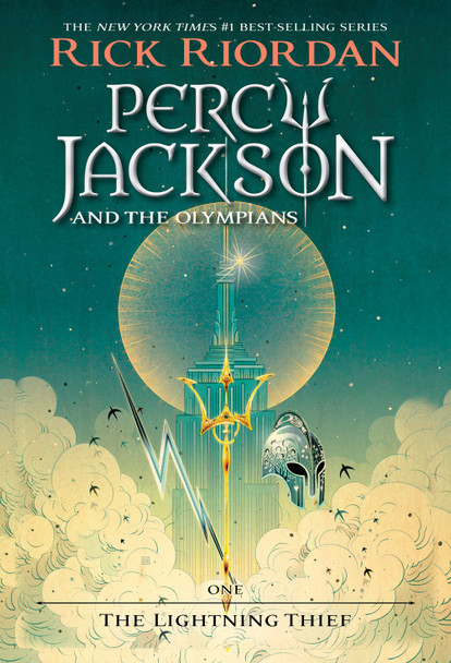 Percy Jackson and the Olympians, Book One the Lightning Thief - Cover