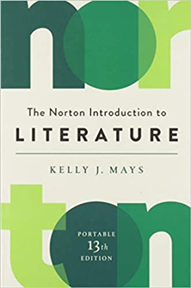 The Norton Introduction to Literature (Portable Thirteenth Edition