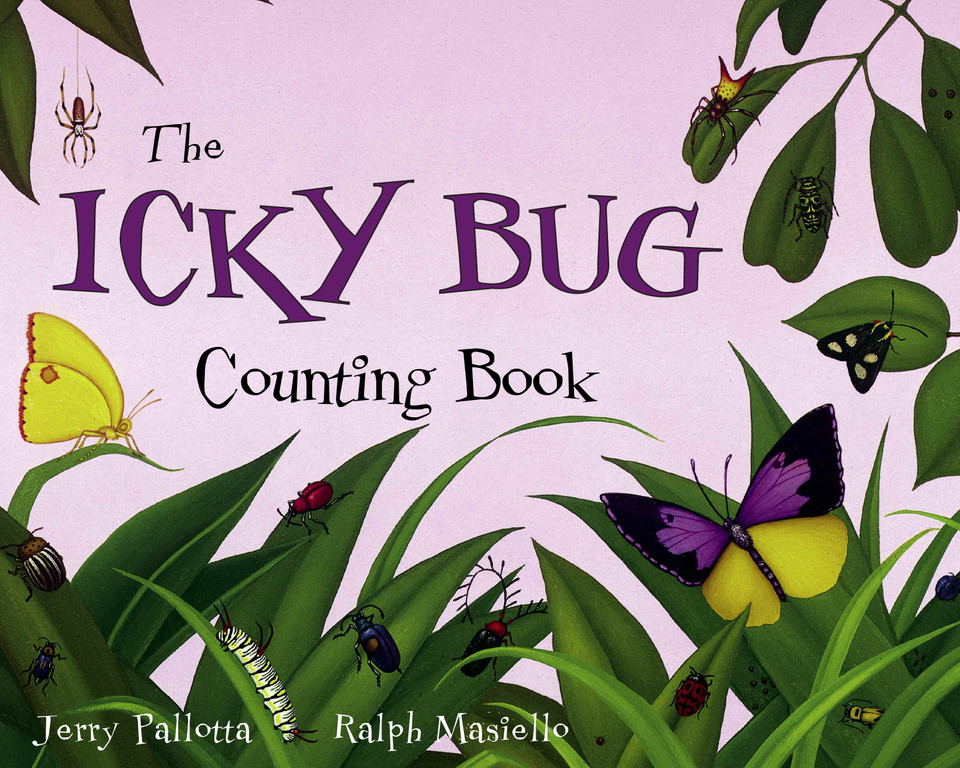The Icky Bug Counting Book (Jerry Pallotta's Counting Books) book cover by Jerry Pallotta