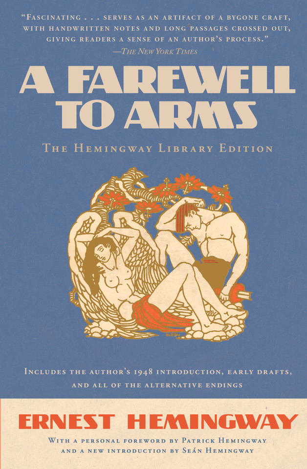 A Farewell to Arms: The Hemingway Library Edition (Hemingway Library Edition) book cover by Ernest Hemingway