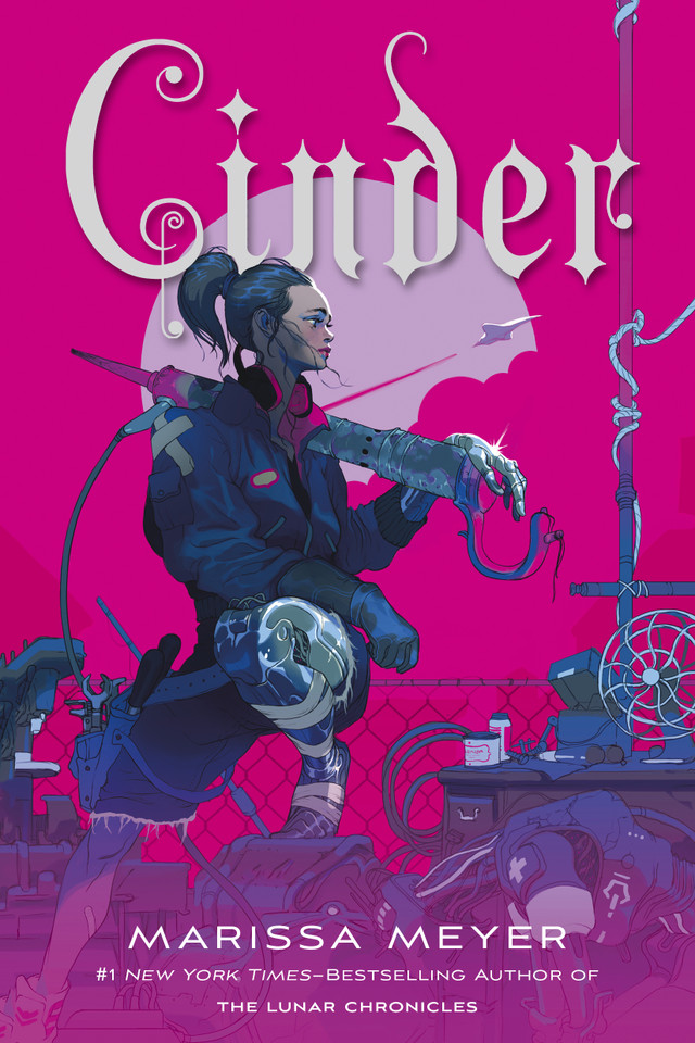 Cinder: Book One of the Lunar Chronicles book cover by Marissa Meyer