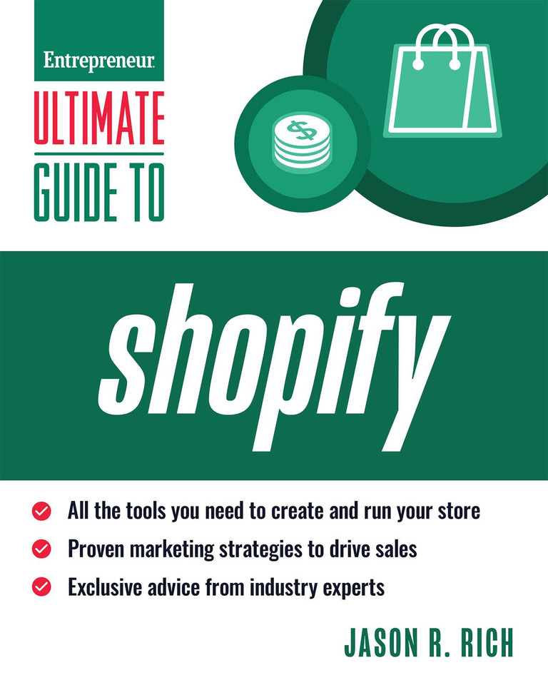 Ultimate Guide to Shopify book cover by Jason R. Rich