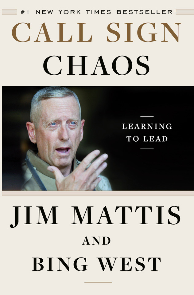 Call Sign Chaos: Learning to Lead book cover by Jim Mattis, Bing West