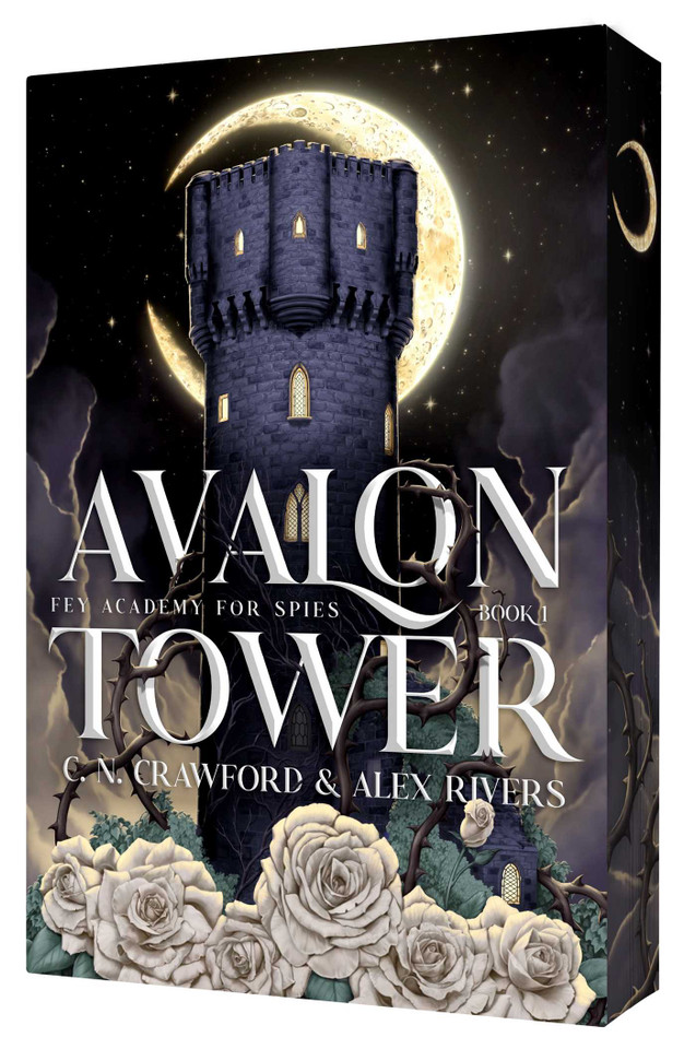 Avalon Tower (Fey Academy for Spies) book cover by C. N. Crawford, Alex Rivers