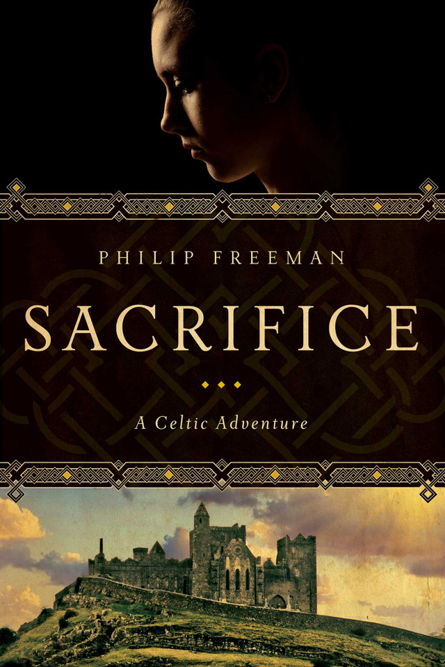 Sacrifice book cover by Philip Freeman