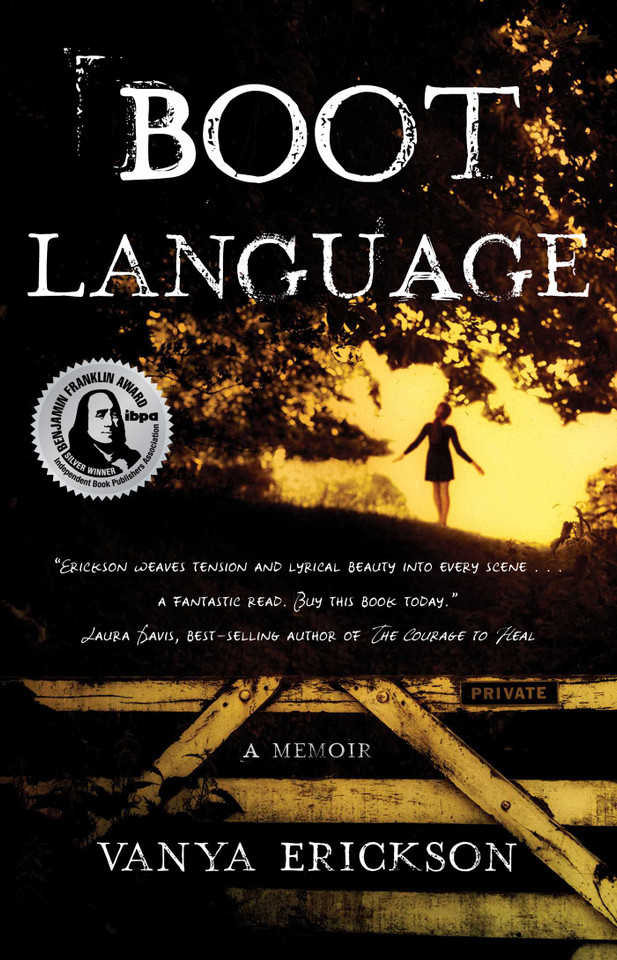 Boot Language: A Memoir book cover by Vanya Erickson
