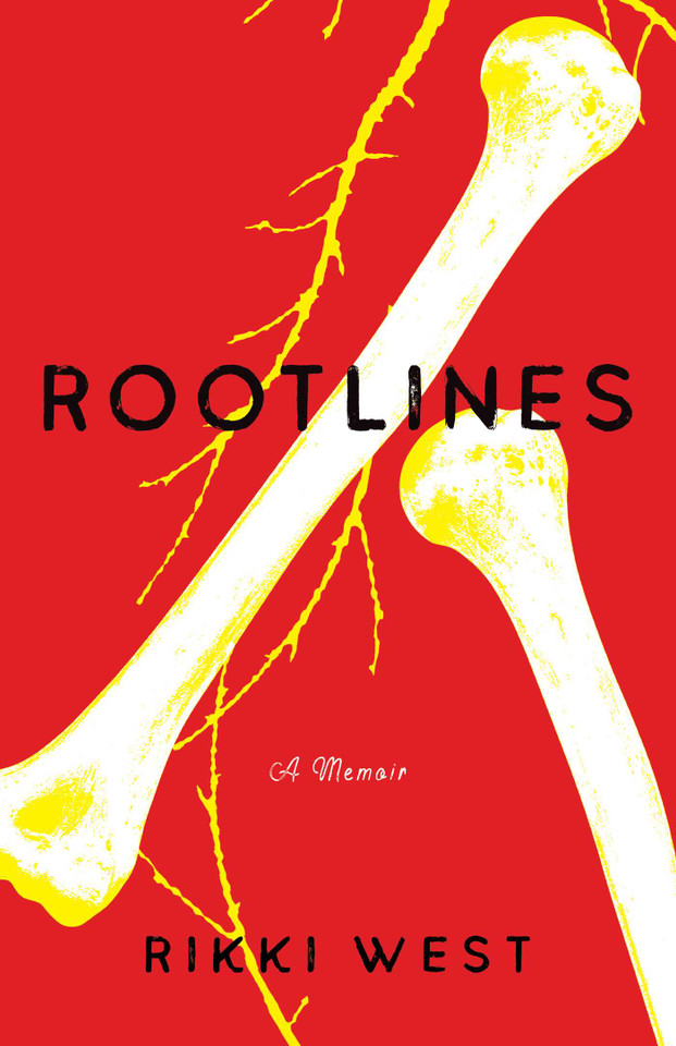 Rootlines: A Memoir book cover by Rikki West