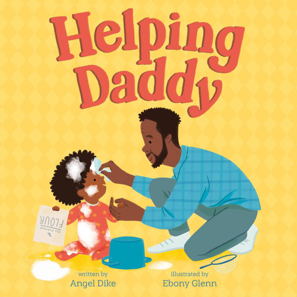 Helping Daddy book cover by Angel Dike