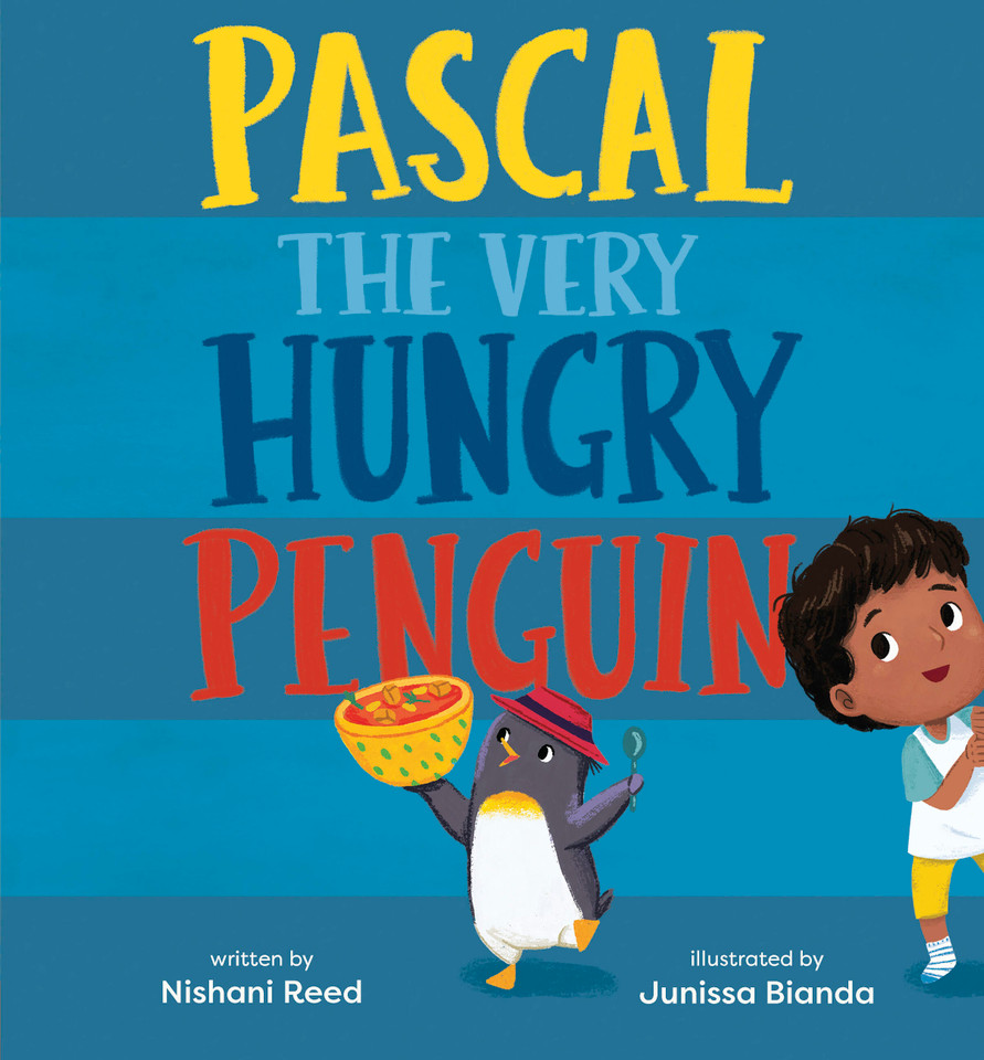 Pascal the Very Hungry Penguin book cover by Nishani Reed